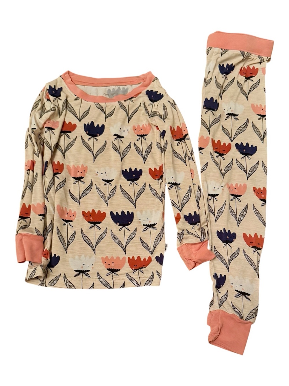 Little Sleepies floral pajama set
